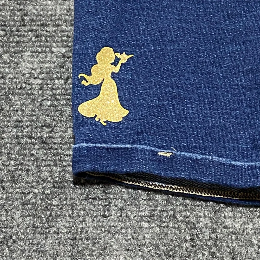 Disney Jumping Beans Girls Blue‎ Soft Denim Jasmine Shorts Size 4 GE92D004GALA